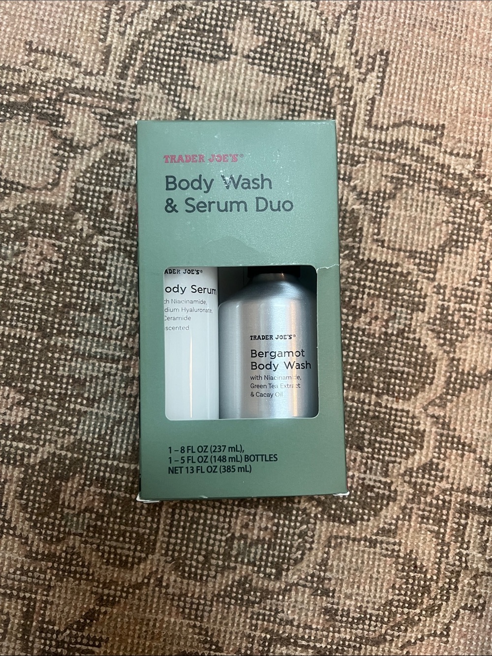 Trader Joe's Bergamot Body Wash & Serum Duo SOLD OUT !!! NEW